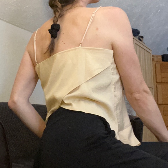 Lulus Cream Open Back Tank Top - Picture 2 of 4
